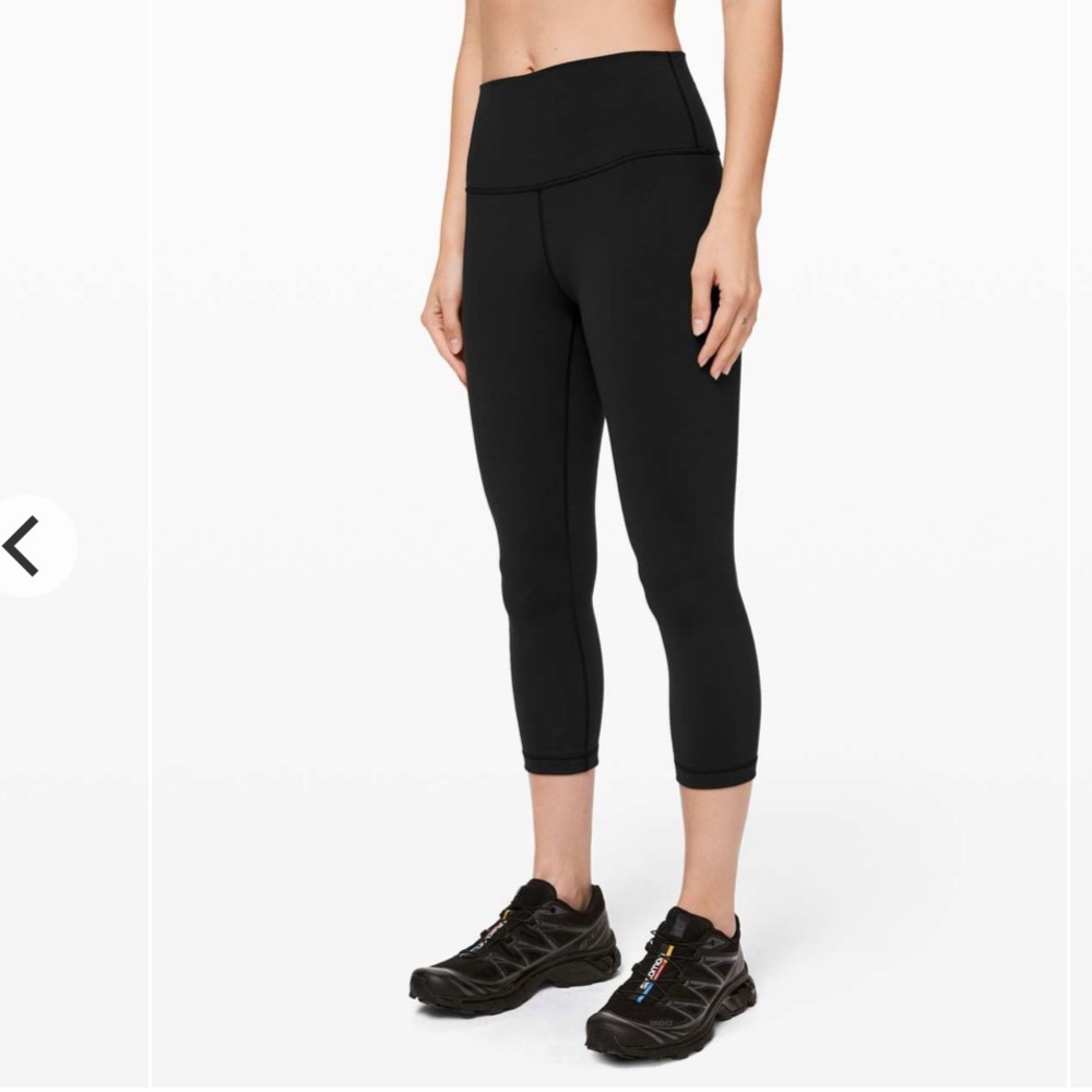 Lululemon Wunder Under Crop X Soul Cycle High-Rise